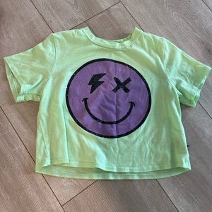 Pixie lane girls top fits girls toddler 4/6 cropped